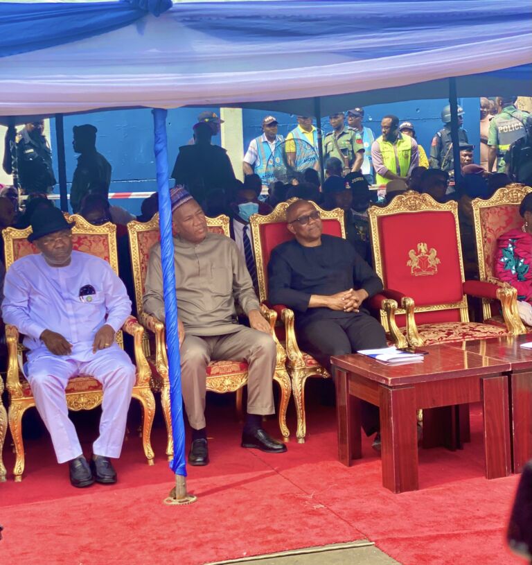 Mammoth Crowd as ‘Obidients’ Receive Peter Obi & Datti Ahmed in Port Harcourt