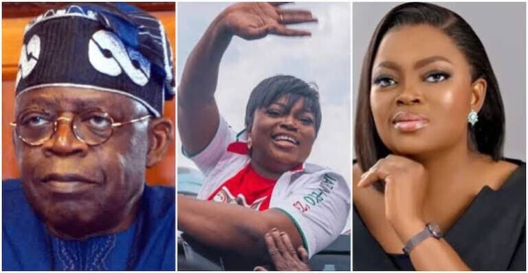 Tinubu Says No to Funke Akindele Name
