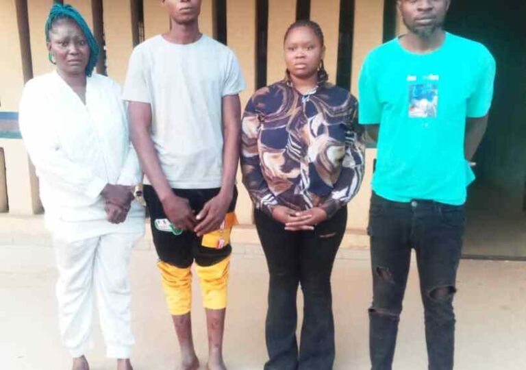 Police Arrest Yahoo Syndicate For Kidnapping Their Colleague Over Proceeds of Fraud