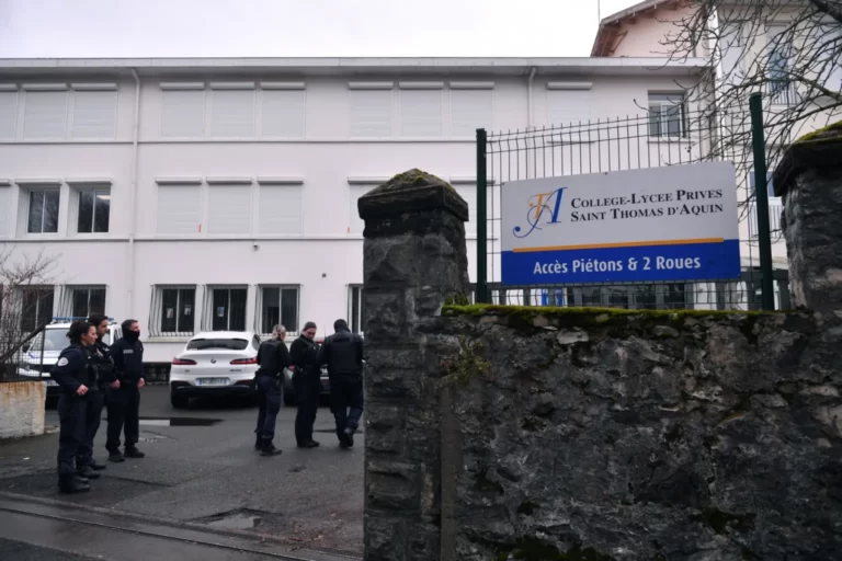 Pupil Stabs Teacher to Death at French School