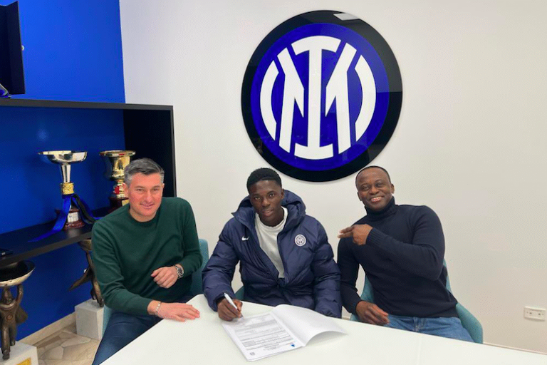 Ebenezer Akinsanmiro: Nigeria Teenager Who Joined Inter Milan On a Four-Year Deal