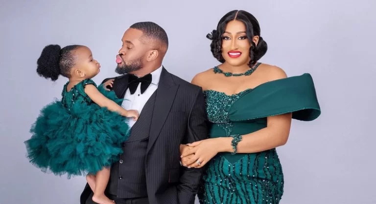 William Uchemba finally shares pictures of his daughter