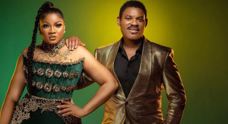Omotola and Her Husband Celebrates 27 Years Wedding Anniversary