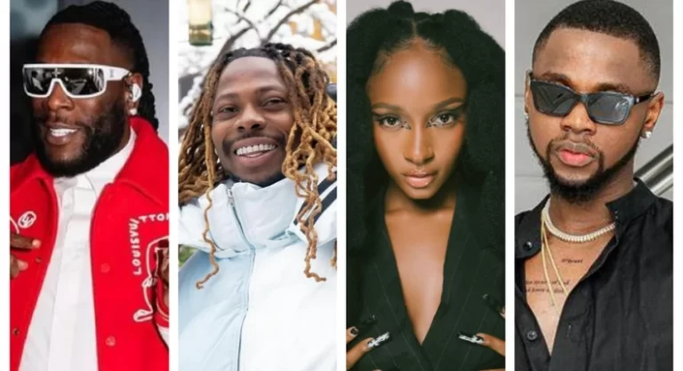 Burna Boy and Other Nigerian Artists Dominate the 2023 VGMAs