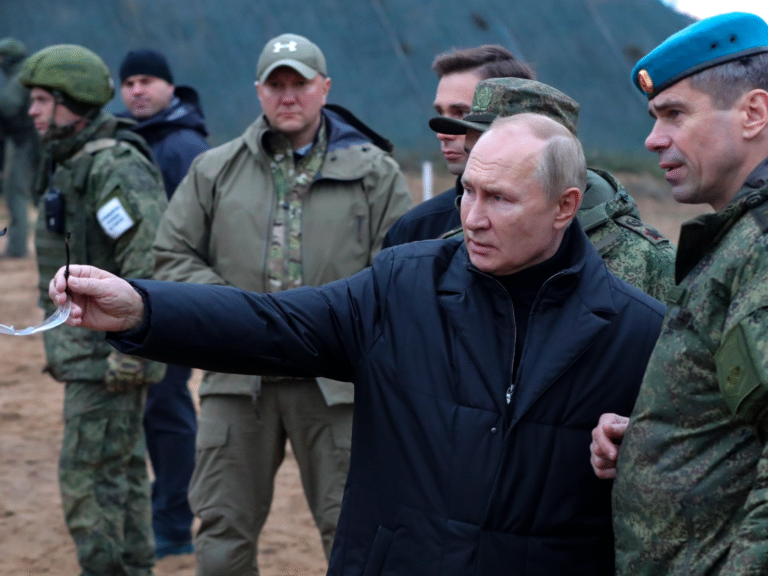 Putin Visits Russian Troops in Occupied Ukraine