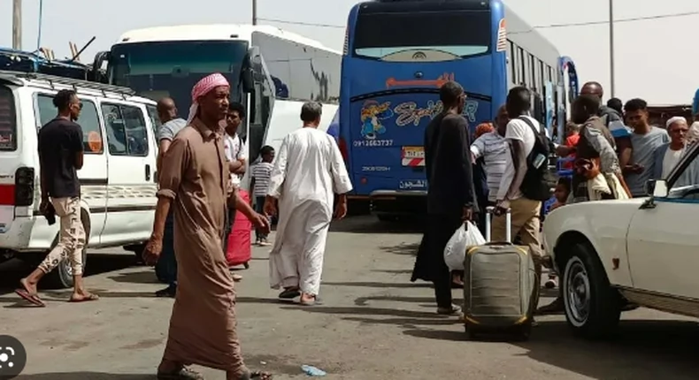 Sudan War: Nigerians Among 7000 People Stranded at Egyptian Borders