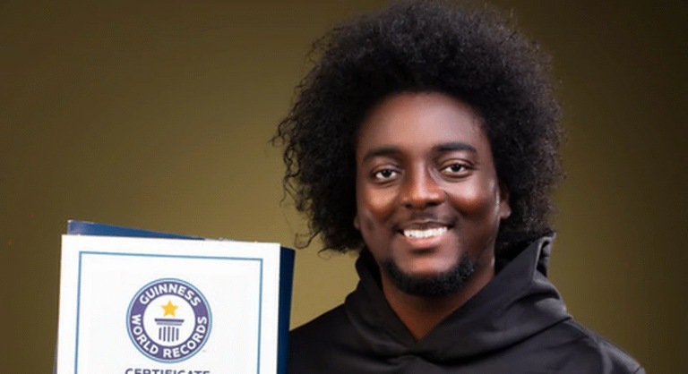 Nigerian actor Hawwal Ogungbadero, 29 others set Guinness World Record for longest recording session