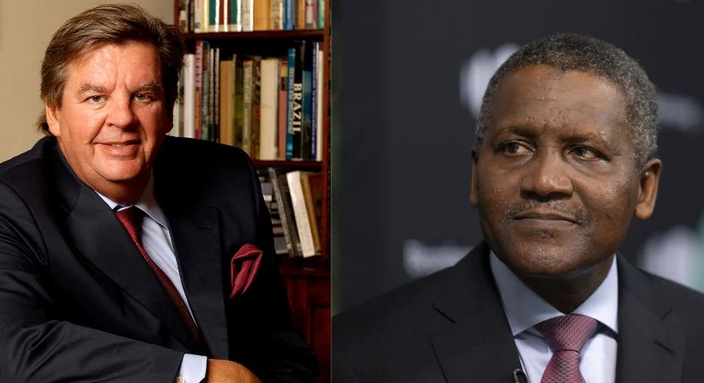 Johann Rupert overtakes Aliko Dangote to become Africa's richest person