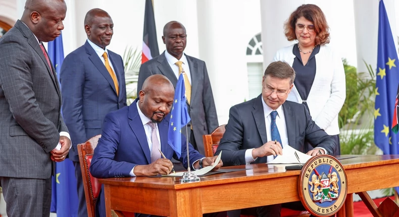 Kenya and the European Union just signed a landmark trade agreement