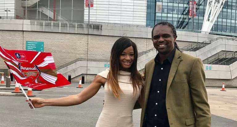 Nigerian footballer Kanu Nwankwo and wife mark 20th wedding anniversary