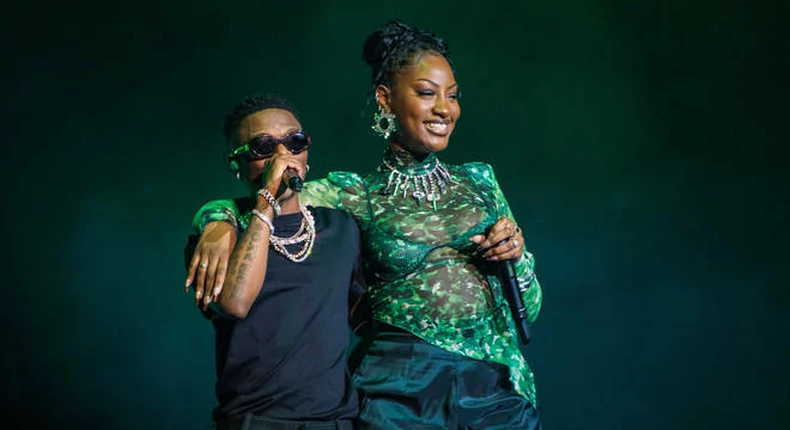 Wizkid & Tems reunite at Essence Festival for sensational performance