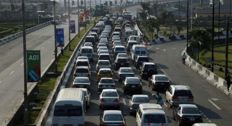Top 5 African countries that spend the most time in traffic