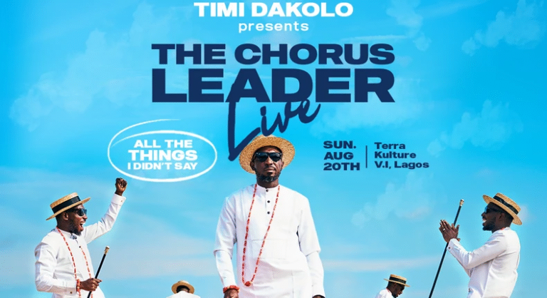 Timi Dakolo set to headline his first music concert in August