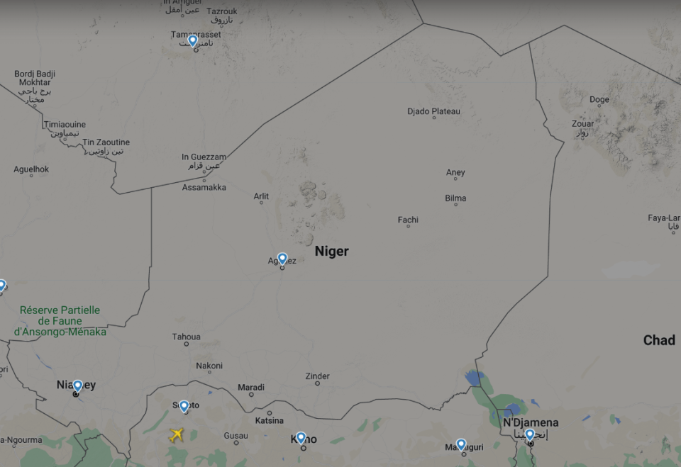Niger-flight-space