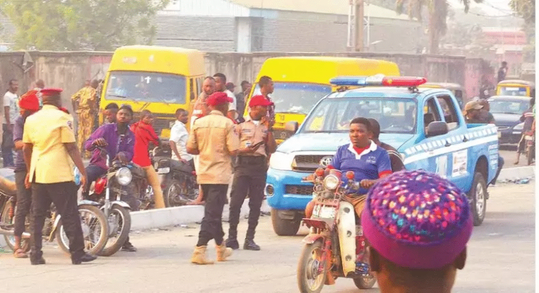 FRSC impounds vehicles with foreign, Nigerian number plates on same vehicle