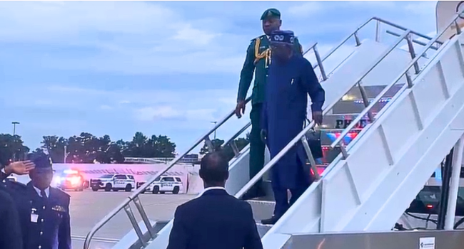 Tinubu-arrives
