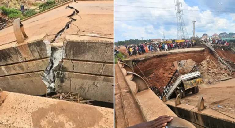 Enugu bridge collapse wrecks Enugu-Port Harcourt Expressway