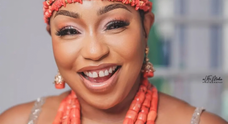 Rita Dominic denies reports that she gave birth to twins
