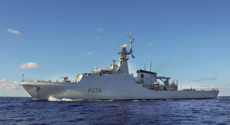 A British warship filled with special UK Marines just anchored in Nigeria, Here’s why