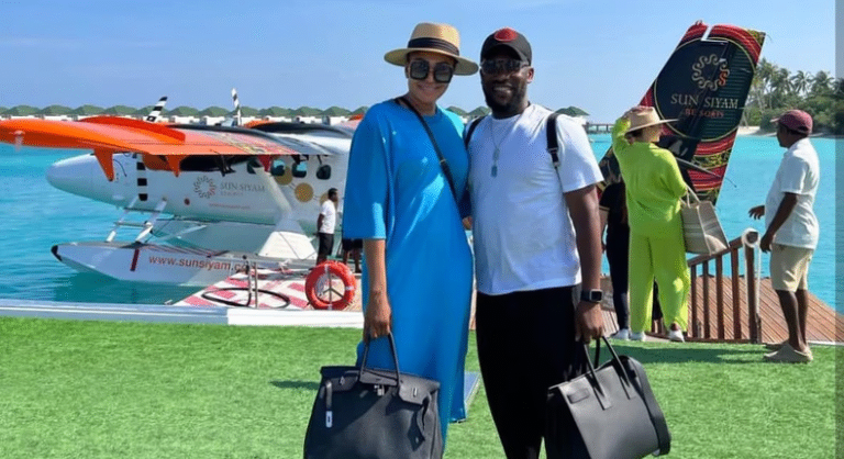 Jay Jay Okocha and wife renew vows for their 25th anniversary