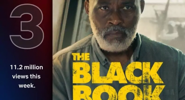 'The Black Book' is last week's third most-watched film on Netflix globally