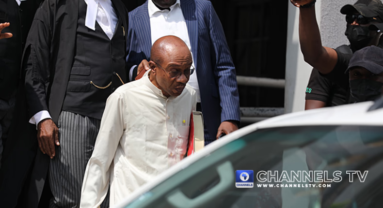 Emefiele now in EFCC custody, following DSS release