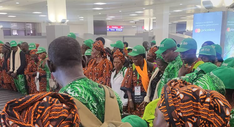 310 Nigerian pilgrims to Jerusalem airlifted back home amid Israel-Palestine war