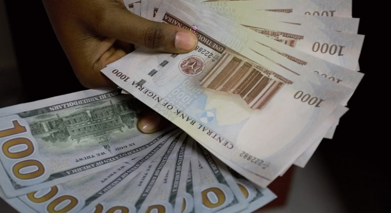 Naira to Dollar Exchange rate from 1st Oct -18th 2023