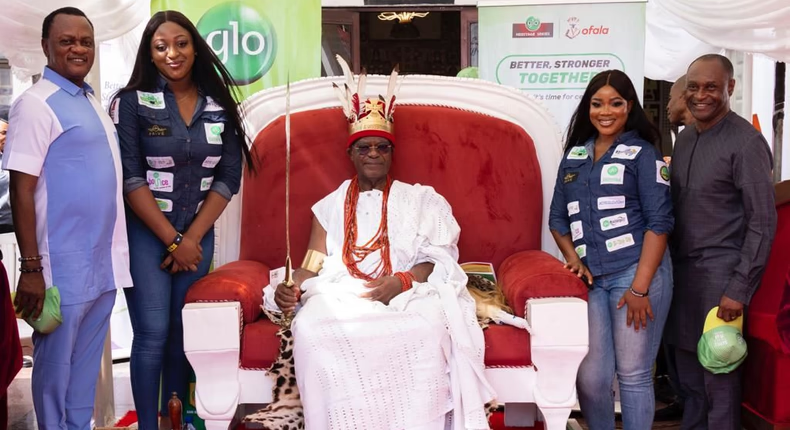 Obi of Onitsha lauds Glo support for Ofala Festival