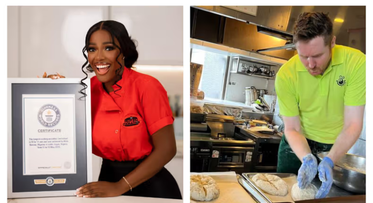 Hilda Baci congratulates Irish chef who broke her Guinness world record