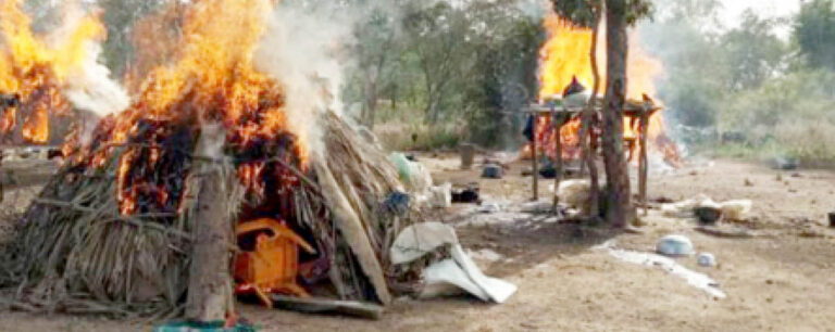bandits-camp-destroyed-outside-the-village-of-kware-in-shinkafi-district-of-zamfara