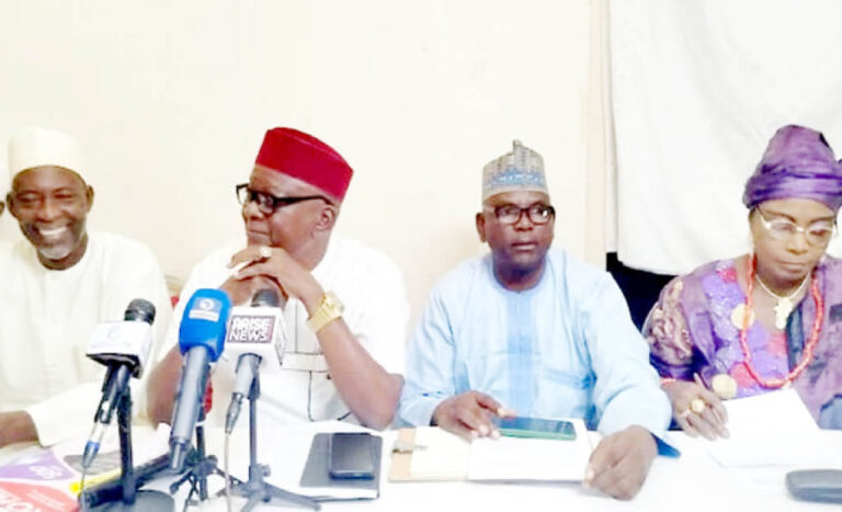 Members-of-the-All-Nigeria-Peoples-Party-ANPP-bloc-in-the-All-Progressives-Congress-APC-during-a-press-conference-in-Abuja-yesterday