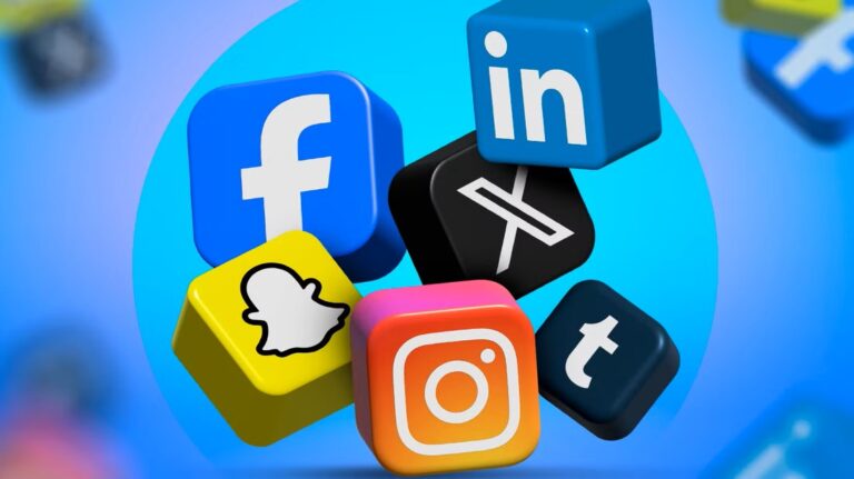 some-3d-social-media-icons