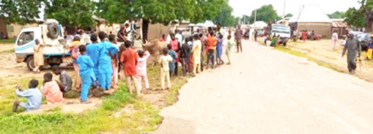 Residents-fleeing-their-homes-after-bandits-attack-in-Kebbe-LGA-of-Sokoto-State