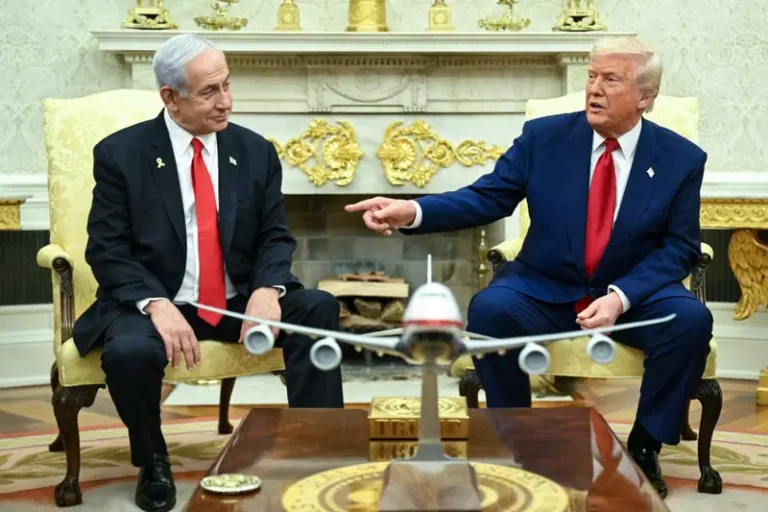AFP__20250407__39FW2TX__v1__Preview__UsIsraelPoliticsDiplomacyTrumpNetanyahu