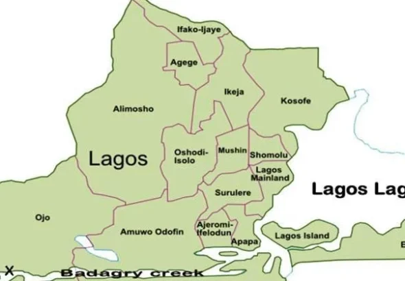 Lagos-map
