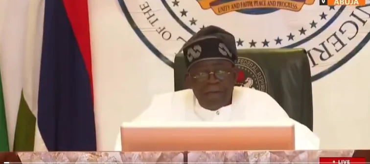 President-Bola-Tinubu-presiding-over-the-special-FEC-meeting-in-honour-of-late-President-Muhammadu-Buhari
