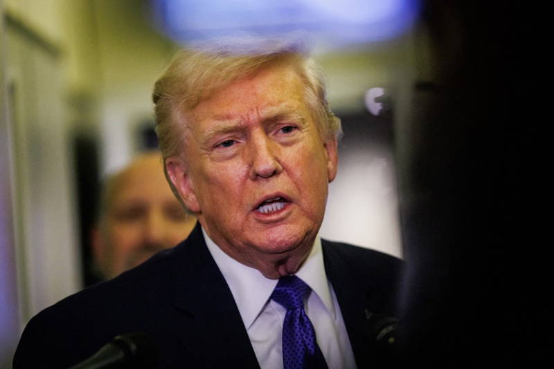 President Trump Spends Weekend At His Mar-a-Lago Resort In Florida